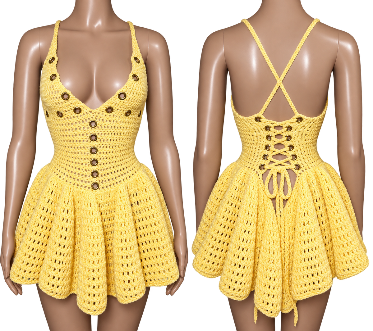 The Golden Hour Corset Dress