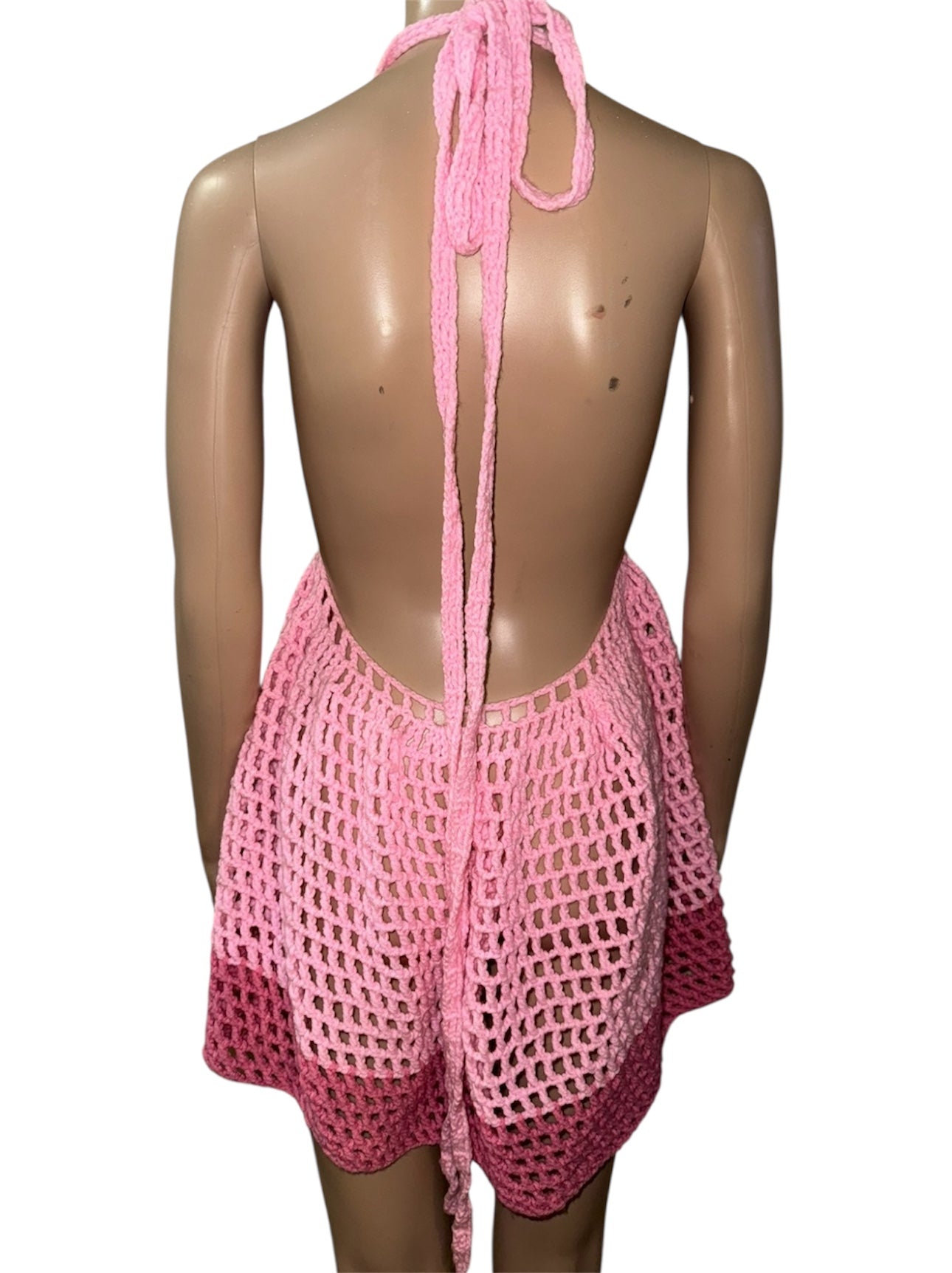 Mesh Baby Doll Dress