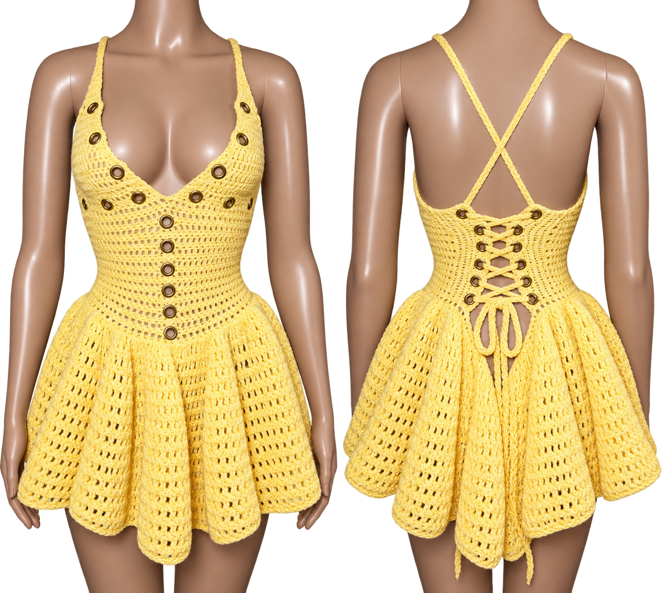 The Golden Hour Corset Dress